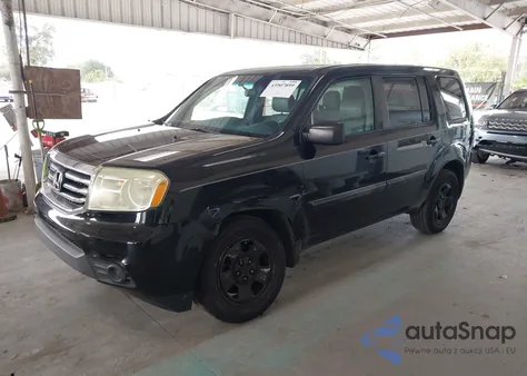 2013 Honda Pilot Lx from USA, damaged, VIN 5FNYF3H23DB038029